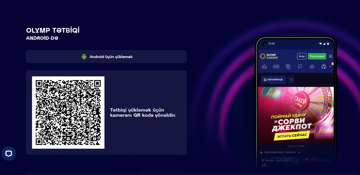 Olymp Casino mobil tətbiqi nədir və necə işləyir